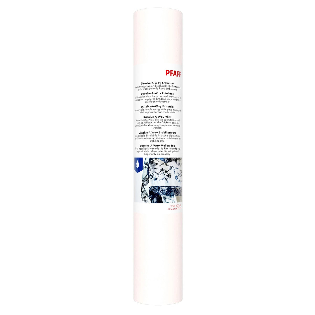 Pfaff Dissolve-A-Way Stabilizer - 12" x 15yds