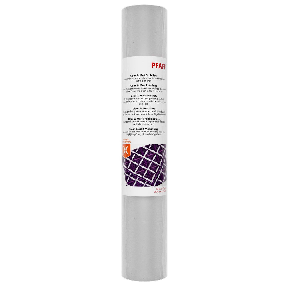 Pfaff Clear N' Melt Stabilizer - 12" x 10yds