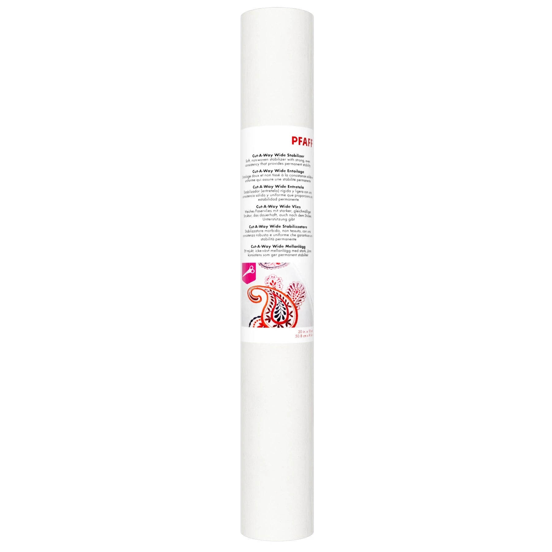 Pfaff Cut-A-Way Wide Stabilizer - 20" X 10yds