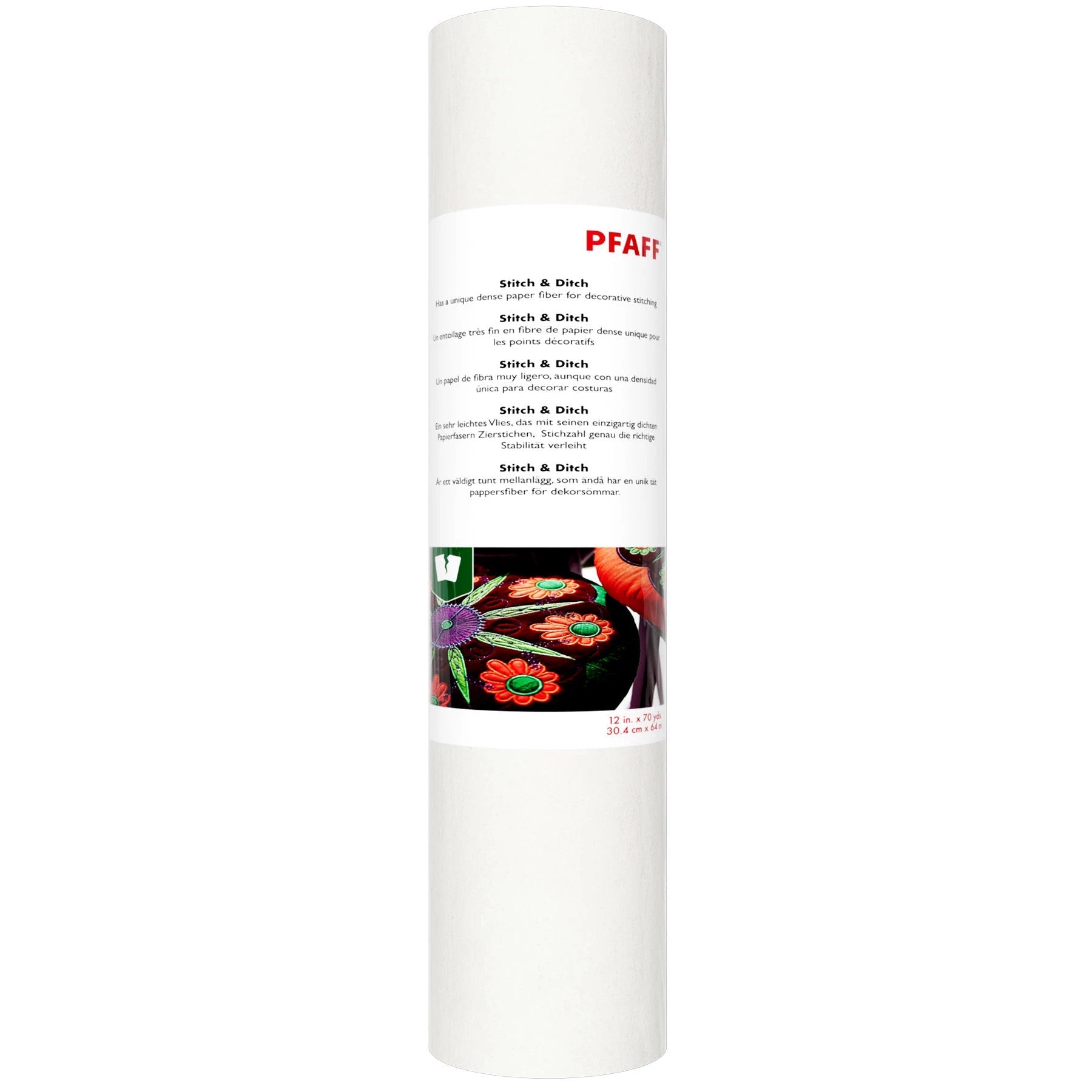 Pfaff Stitch-In-Ditch Stabilizer - 12" x 70yds
