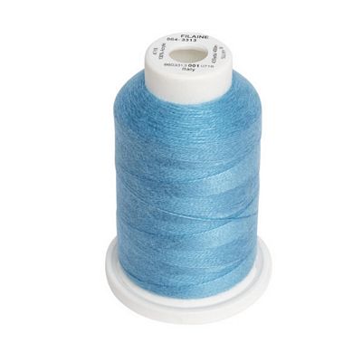 Sulky Flaine12wt Acrylic 435yds 3ct- Peacock Blue