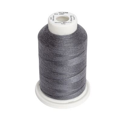 Sulky Flaine12wt Acrylic 435yds 3ct- Med. Dk. Gray