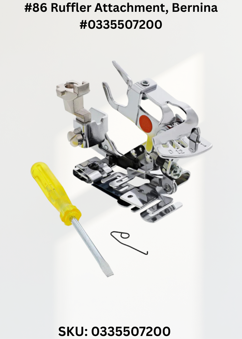 #86 Ruffler Attachment for Bernina 0335507200