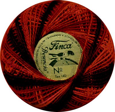 Presencia Perle Ctn Vari Sz16 10gm 10ct Red And Black