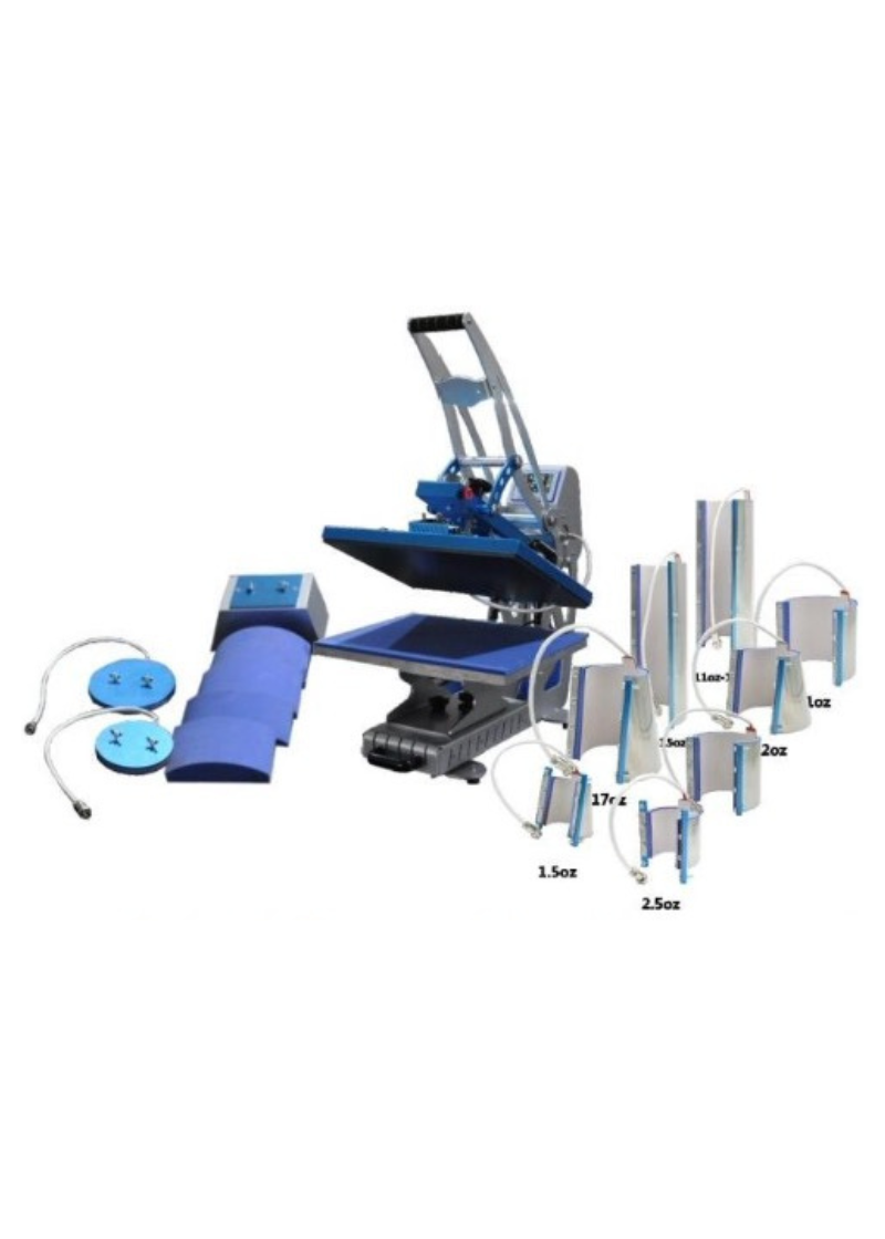 8 in 1 Heat Press Machine – Multi-Function Sublimation Press