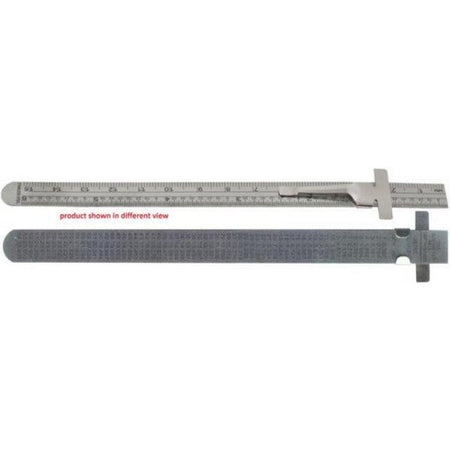 6 Metric Stl Ruler - Generic #EW301ME