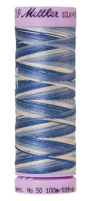 Mettler Silk Finish Multi 100m 109yd 5ct-Clear Sky