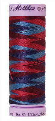 Mettler Silk Finish Multi 100m 109yd 5ct-Berry Rich
