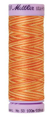 Mettler Silk Finish Multi 100m 109yd 5ct-Rust Ombre