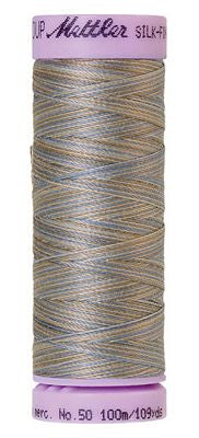 Mettler Silk Finish Multi 100m 109yd 5ct-Silvery Blues