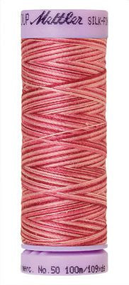 Mettler Silk Finish Multi 100m 109yd 5ct-Cranberry Crush