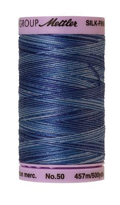 Mettler Silk Finish Multi 50wt 457m 500yd 5ct-Evening Blue