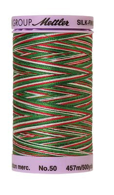 Mettler Silk Finish Multi 40wt 220yd 5ct- Seasons Greeting