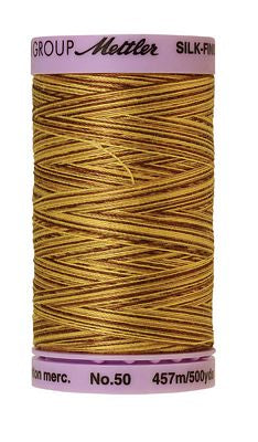 Mettler Silk Finish Multi 50wt 457m 500yd 5ct-Choco Banana