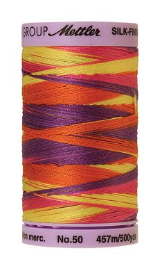 Mettler Silk Finish Multi 50wt 457m 500yd 5ct-Smiley Mix
