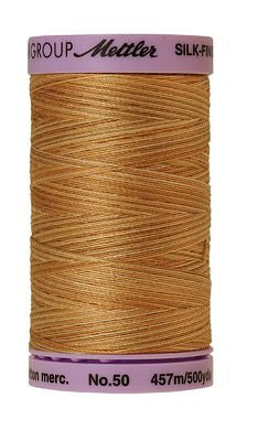 Mettler Silk Finish Multi 40wt 220yd 5ct- Bleached Straw
