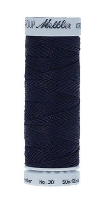 Mettler Cordonnet 30wt 50m 55yd 5ct-Navy
