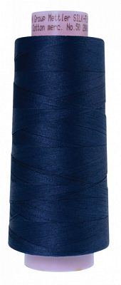 Mettler Silk Finish 50wt 1829m 2000yd 2ct- Night Blue