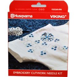 EMBROIDERY CUTWORK NEEDLE KITS