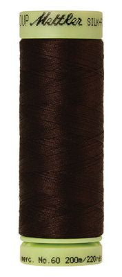 Mettler Silk Finish 60wt 200m 220yd 5ct- Very Dark Brown