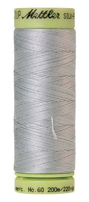 Mettler Silk Finish 60wt 200m 220yd 5ct- Silvery Gray