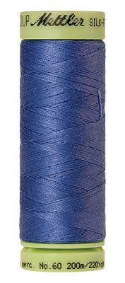Mettler Silk Finish 60wt 200m 220yd 5ct- Tufts Blue