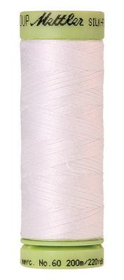 Mettler Silk Finish 60wt 200m 220yd 5ct- White