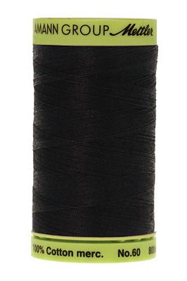 Mettler Silk Finish 60wt 800m 875yd 5ct-Black