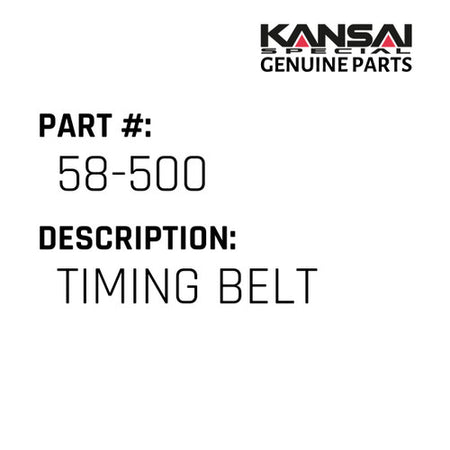Timing Belt - Kansai Special #58-500