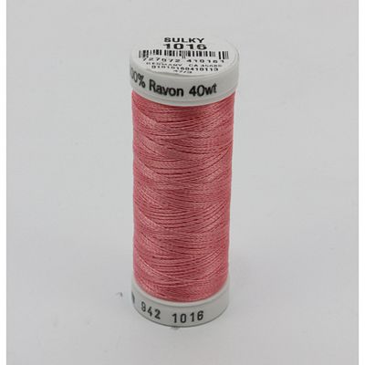 Sulky Rayon Thread 40wt 250yd 3ct Pastel Coral