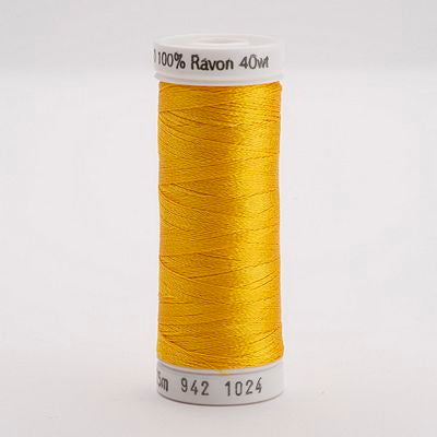 Sulky Rayon Thread 40wt 250yd 3ct Goldenrod