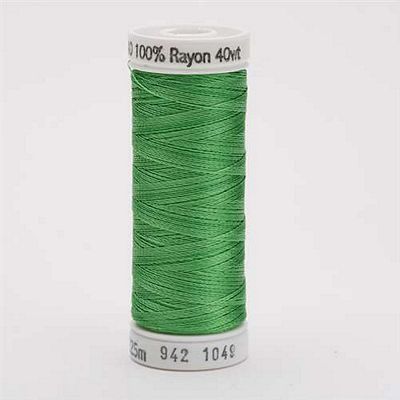 Sulky Rayon Thread 40wt 250yd 3ct Grass Green