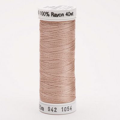 Sulky Rayon Thread 40wt 250yd 3ct Medium Dark Ecru