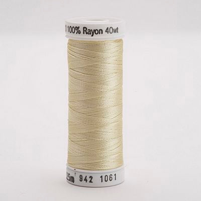 Sulky Rayon Thread 40wt 250yd 3ct Pale Yellow