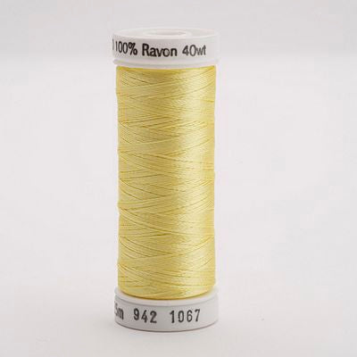 Sulky Rayon Thread 40wt 250yd 3ct Lemon Yellow