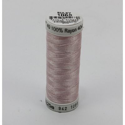Sulky Rayon Thread 40wt 250yd 3ct Pink Tint