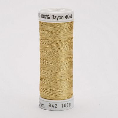 Sulky Rayon Thread 40wt 250yd 3ct Gold