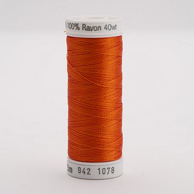 Sulky Rayon Thread 40wt 250yd 3ct Tangerine