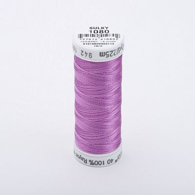 Sulky Rayon Thread 40wt 250yd 3ct Orchid