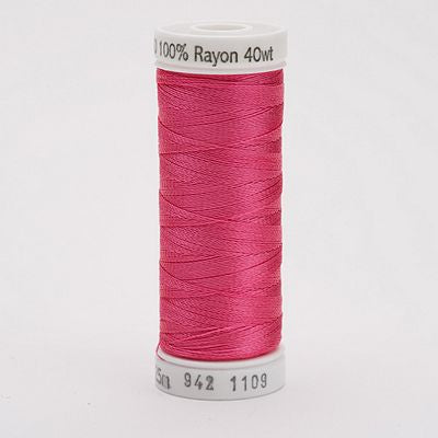 Sulky Rayon Thread 40wt 250yd 3ct Hot Pink