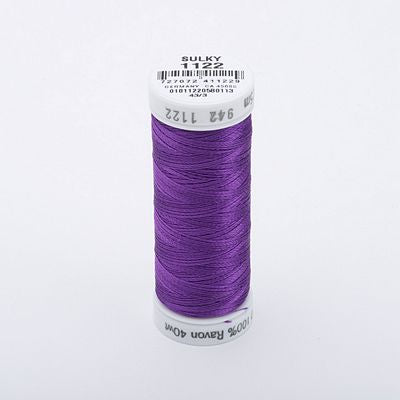 Sulky Rayon Thread 40wt 250yd 3ct Purple