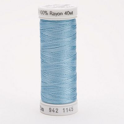 Sulky Rayon Thread 40wt 250yd 3ct Powder Blue