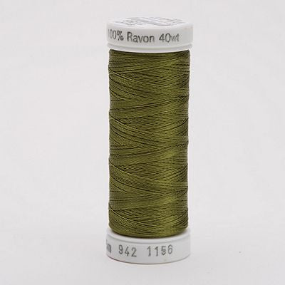 Sulky Rayon Thread 40wt 250yd 3ct Light Army Green
