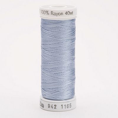 Sulky Rayon Thread 40wt 250yd 3ct Light Sky Blue