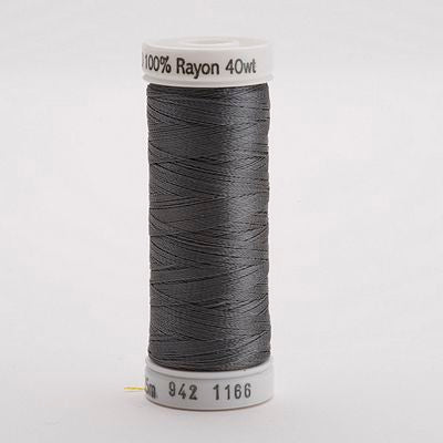 Sulky Rayon Thread 40wt 250yd 3ct Medium Steel Gray