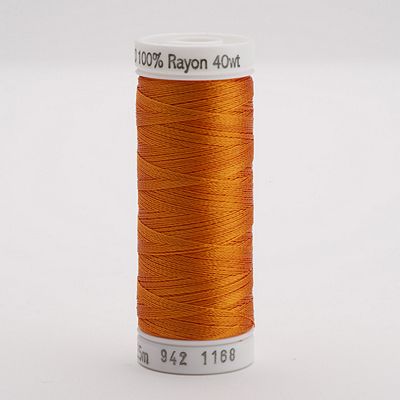 Sulky Rayon Thread 40wt 250yd 3ct True Orange