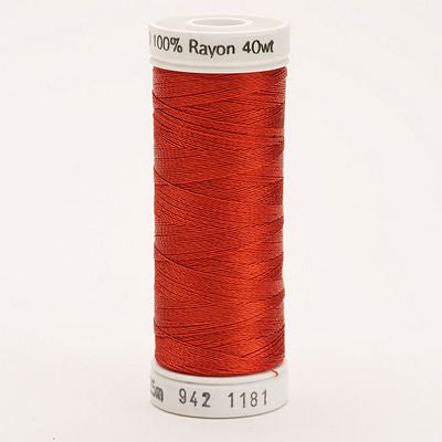 Sulky Rayon Thread 40wt 250yd 3ct Rust
