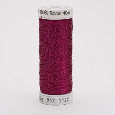 Sulky Rayon Thread 40wt 250yd 3ct Fuchsia