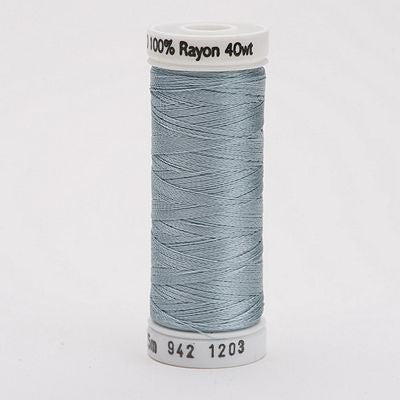 Sulky Rayon Thread 40wt 250yd 3ct Light Weathered Blue
