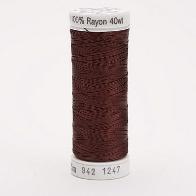 Sulky Rayon Thread 40wt 250yd 3ct Mahogany